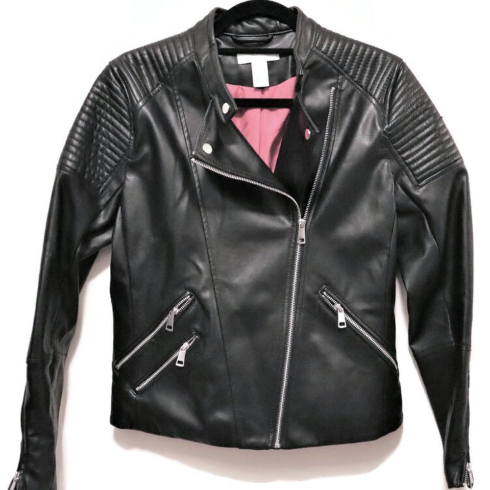 Faux Leather Jacket